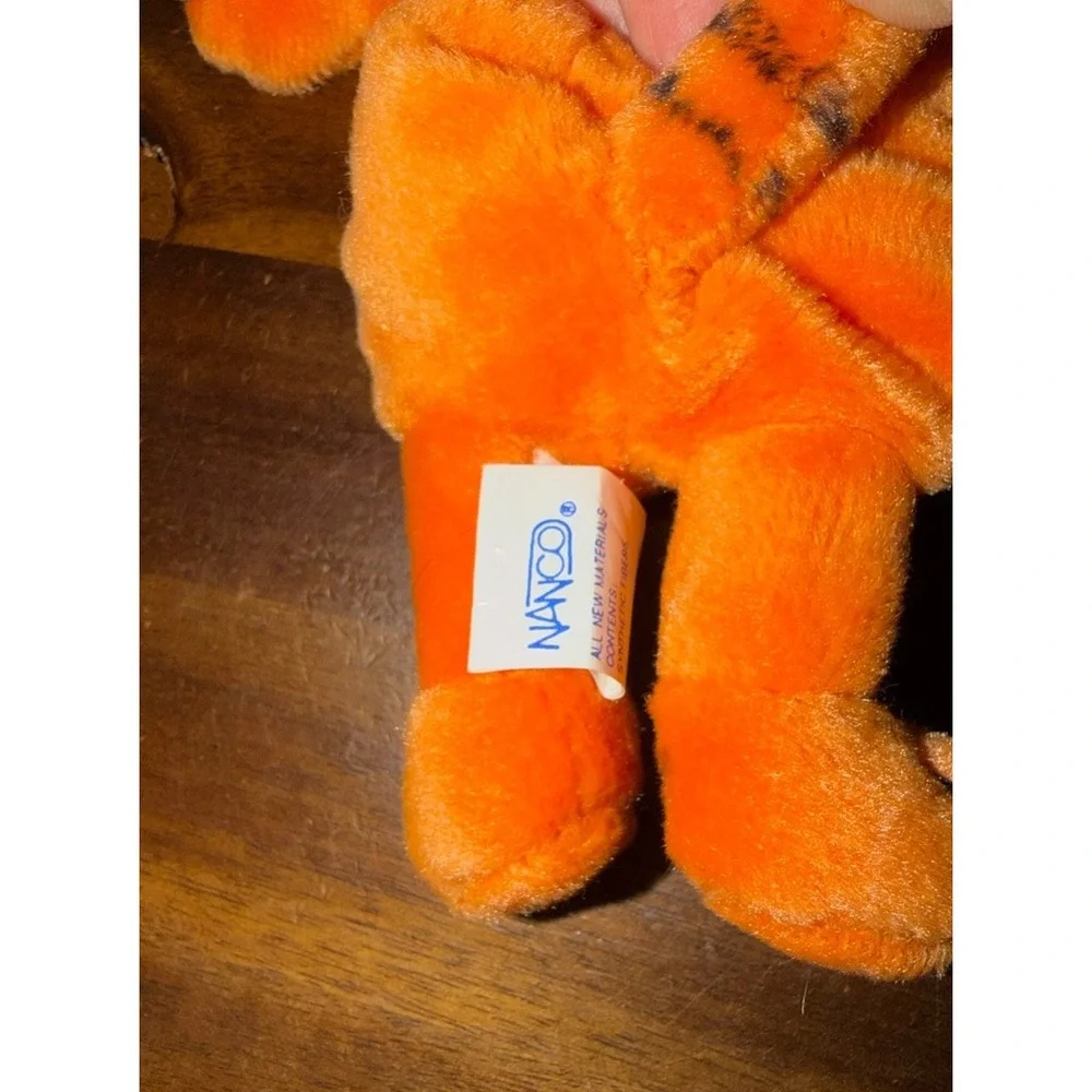 1997 Nanco Heathcliff Plush Orange Cartoon Cat Stuffed Animal 7